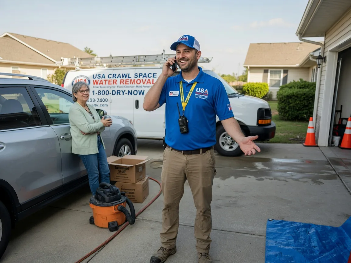 Crawl Space Water Removal Conroe, TX FAQs